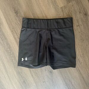 Women’s Black Under Armour Shorts - Size Medium